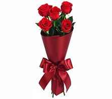 Букет 5 Красных роз Эдлесс Лав в Шумячи