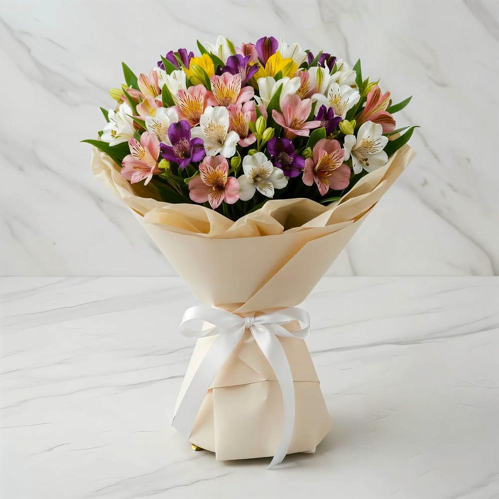 Букет цветов из: Альстромерии в Шумячи