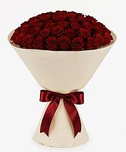 Букет 101 Бордовая роза Блэк Бакарра в Шумячи