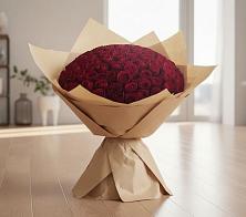 Букет 101 Красная роза #REPLACE_PRED# Шумячи