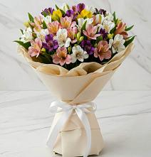Букет цветов из:  Альстромерии #REPLACE_PRED# Шумячи