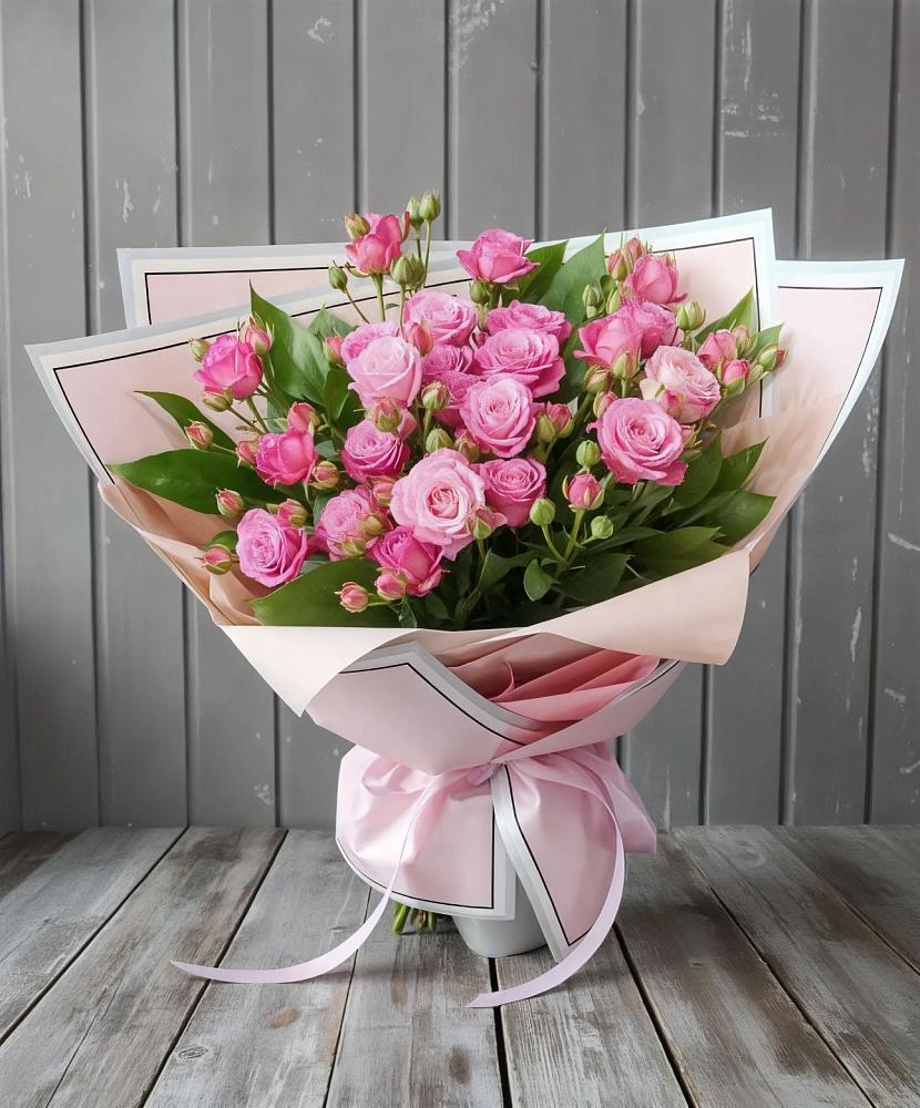 Букет Розовый кустик в Шумячи