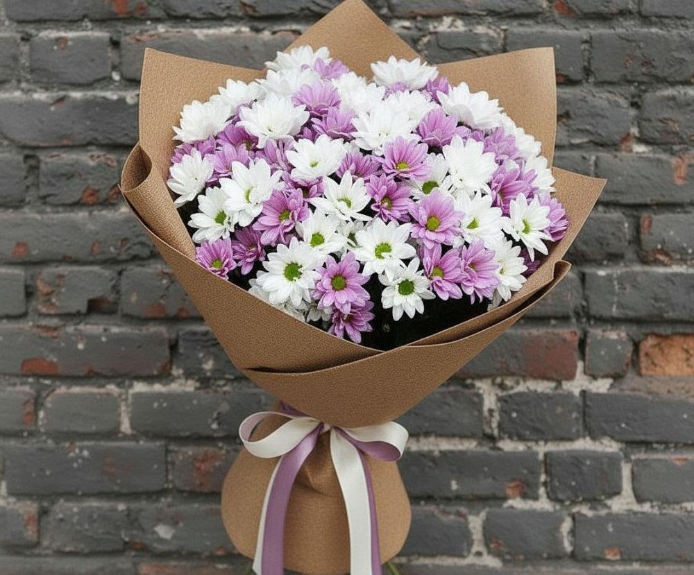 Букет цветов из: Хризантемы в Шумячи