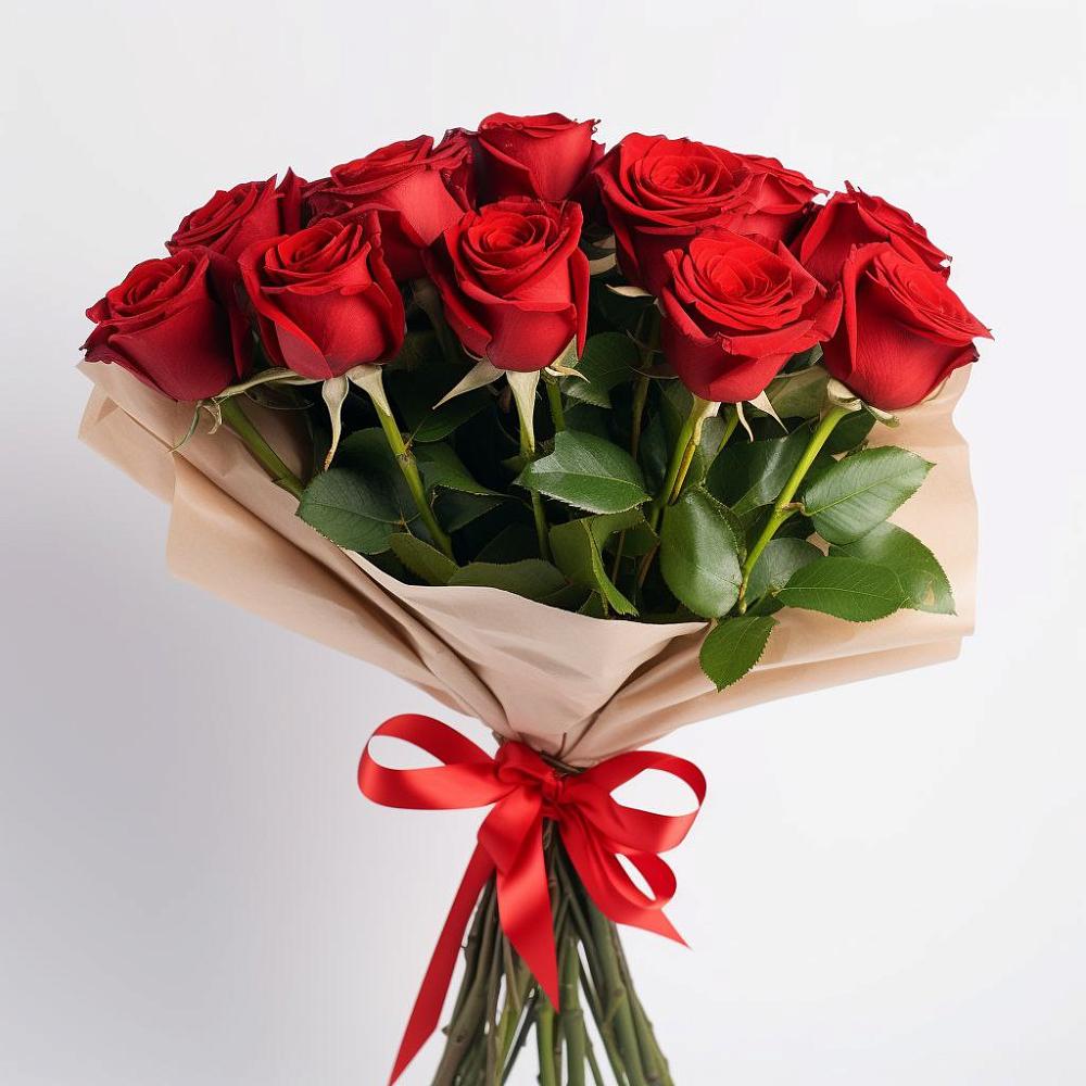 Букет 11 Красных роз Эдлесс Лав в Шумячи