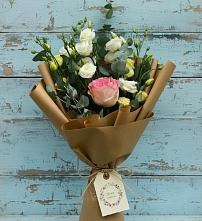 Букет цветов из:  Розы и Лизиантусы #REPLACE_PRED# Шумячи