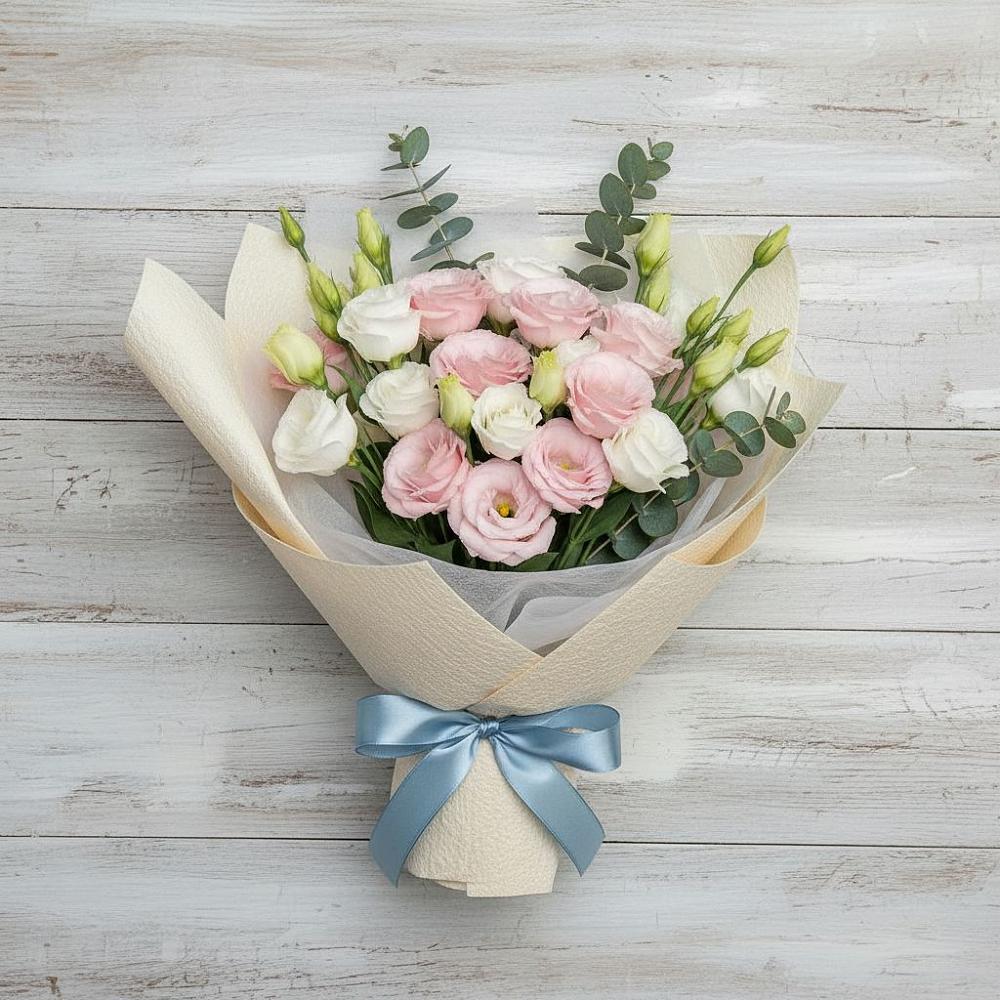 Букет цветов из: Лизиантусы в Шумячи